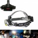 Lanterna Frontala 6 surse iluminare Cree T6 + COB cu acumulatori