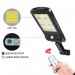Lampa cu incarcare solara, 90 W, 3 moduri de iluminare, telecomanda inclusa