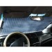 Parasolar Auto Retractabil pentru Parbriz sau Luneta Spate tip Jaluzea cu Ventuze