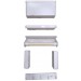 Set 5 organizatoare magnetice pentru frigider