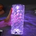 Lampa decorativa RGB,tip Cristal, senzor tactil