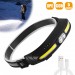Lanterna frontala LED, 400 lumeni, incarcare USB