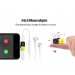 Mini adaptor 2in1 Apple iPhone splitter lightning casti si incarcare