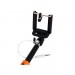 Monopod Selfie stick cu buton declansator bluetooth incorporat in maner