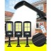 Oferta Lampa Solara de Perete 1 + 1, cu senzor de miscare si telecomanda