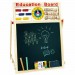 Tabla interactiva magnetica pentru copii, din lemn, 60x40 cm